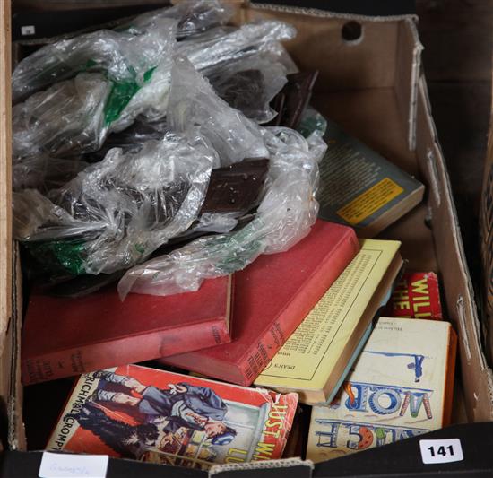 Books and bakelite handles